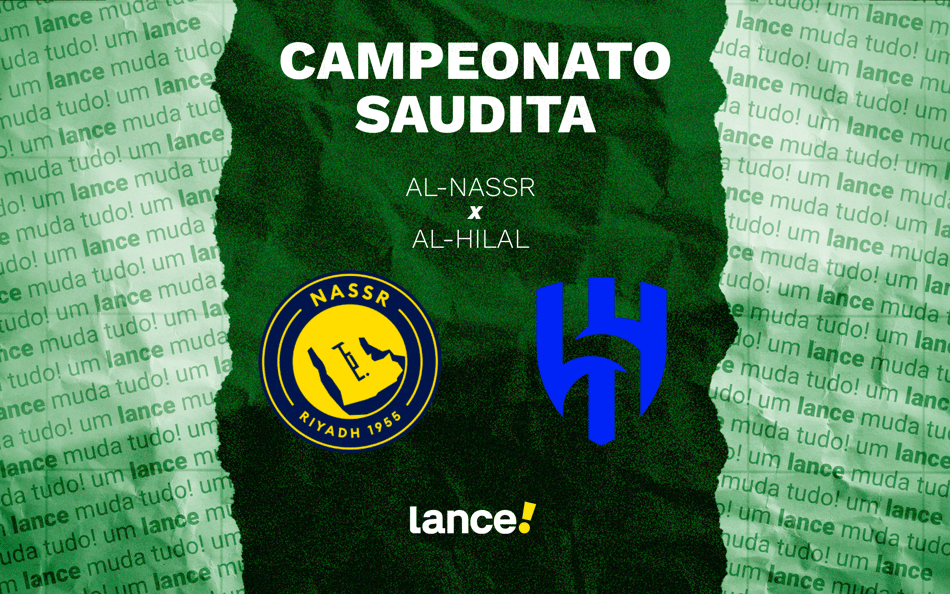 Al-Nassr x Al-Hilal - Campeonato Saudita (Arte: Lance!)