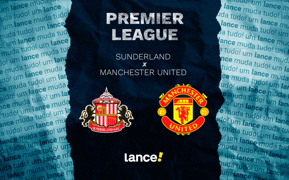 Sunderland x Manchester United - Premier League (Arte: Lance!)