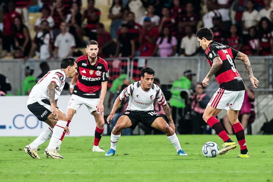 Flamengo x Estudiantes (Foto: Gilvan de Souza/Flamengo)