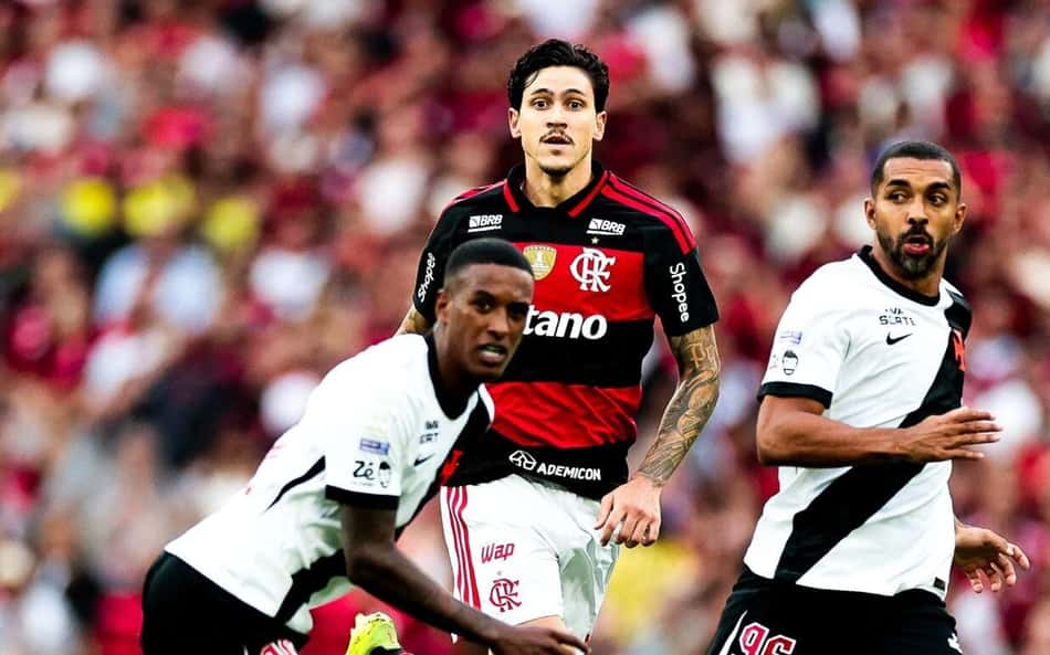 Pedro em Flamengo x Vasco (Foto: Adriano Fontes/Flamengo)