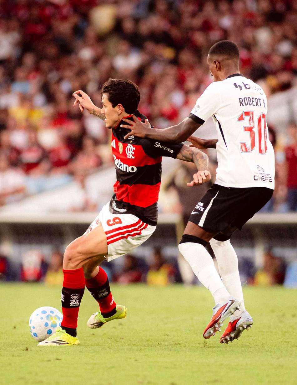 Pedro em Flamengo x Vasco (Foto: Adriano Fontes/Flamengo)