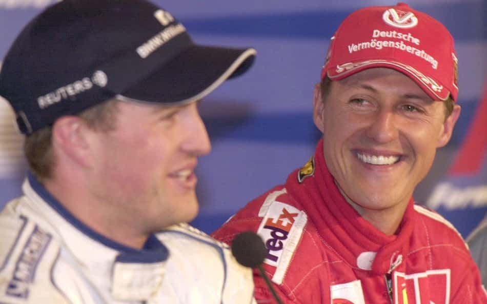 Ralf revela peso 'extra' na F1 por ser irmão de Michael Schumacher
