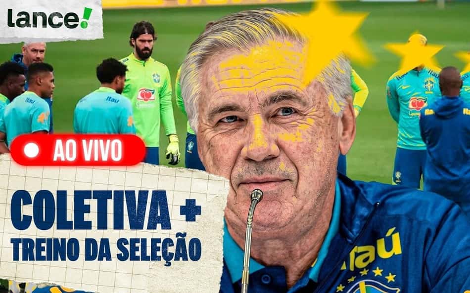 Treino da Seleção - Lance!TV