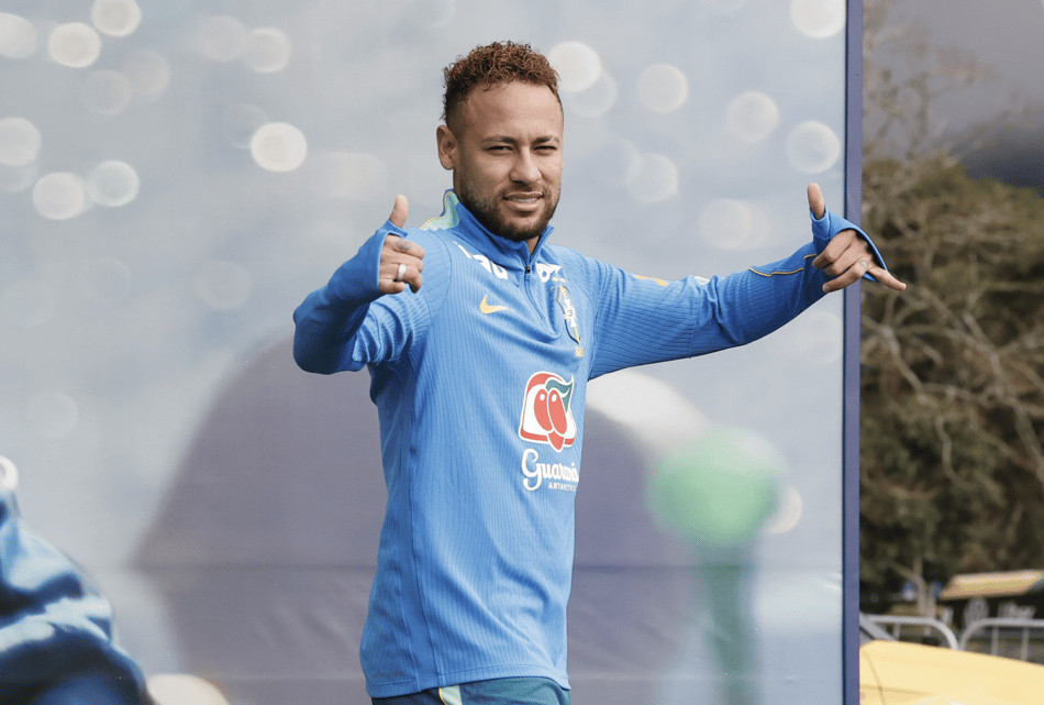 Neymar se recupera de lesão na panturrilha e desfalca a Seleção (Foto: Rafael Ribeiro/CBF)