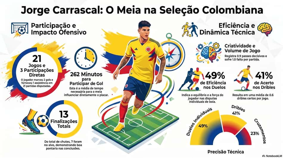 Carrascal com a camisa da Colômbia (Foto: Arte/Lance!)