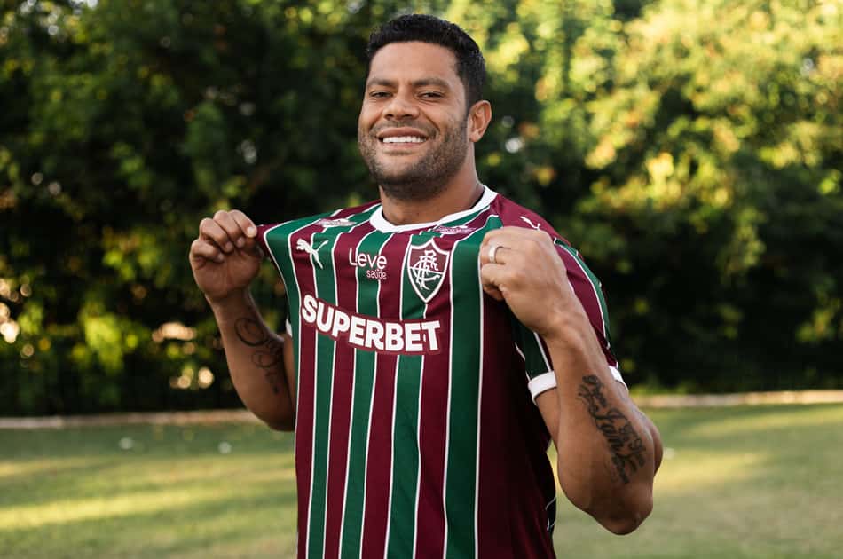 Hulk foi anunciado pelo Fluminense (Foto: marina Garcia/ Fluminense FC)