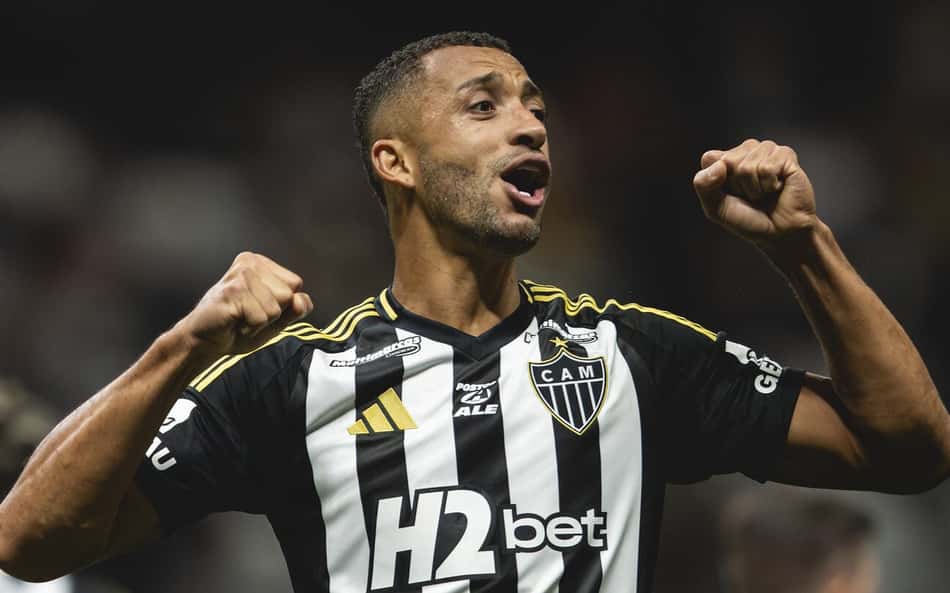 Veja o gol de Vasco x Atlético-MG: Vitor Hugo abre o placar