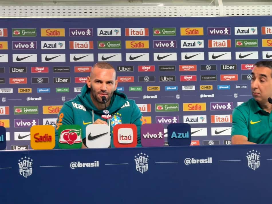Weverton, goleiro da Seleção Brasileira (Foto: Lucas Bayer/Lance!)