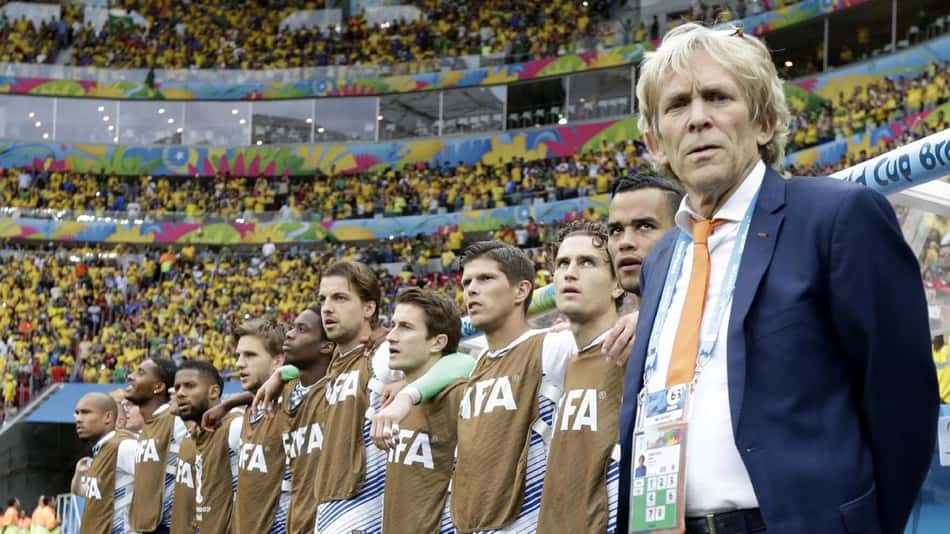 Hans Jorritsma integrou a delegação da Holanda na Copa do Mundo de 2014, no Brasil (Foto: KNVB Media)