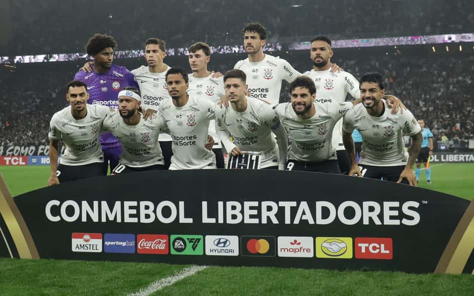 Corinthians na fase de grupos da Libertadores (Foto: Gabriel Silva/RasPress/Folhapress)