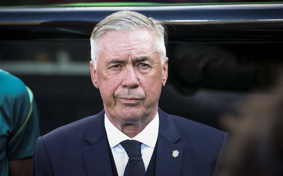 Carlo Ancelotti comanda o Brasil diante do Haiti (Foto: IMAGO/Folhapress)