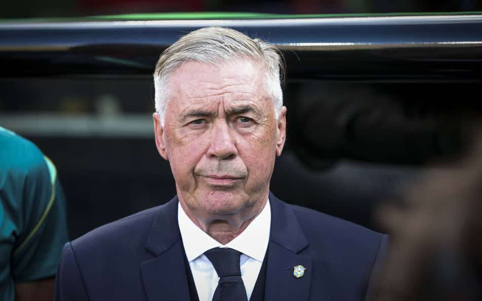 Carlo Ancelotti comanda o Brasil diante do Haiti (Foto: IMAGO/Folhapress)