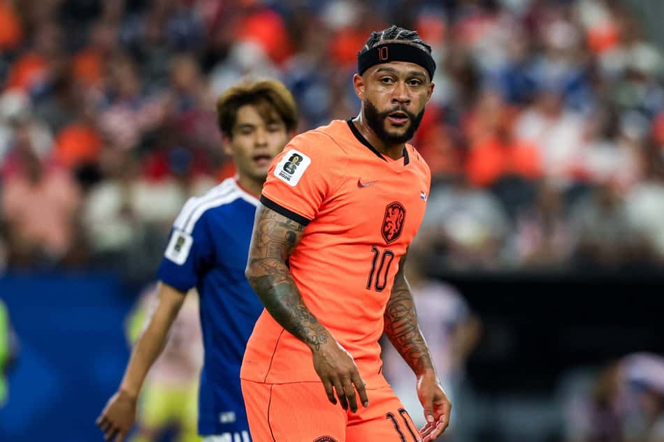 Memphis Depay vem sendo criticado na Holanda (Foto: Sports Press Photo / Sports Press Photo/Fotoarena/Folhapress)