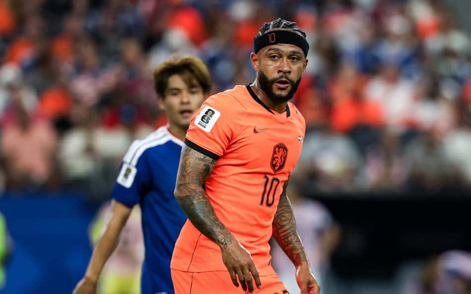Memphis Depay vem sendo criticado na Holanda (Foto: Sports Press Photo / Sports Press Photo/Fotoarena/Folhapress)