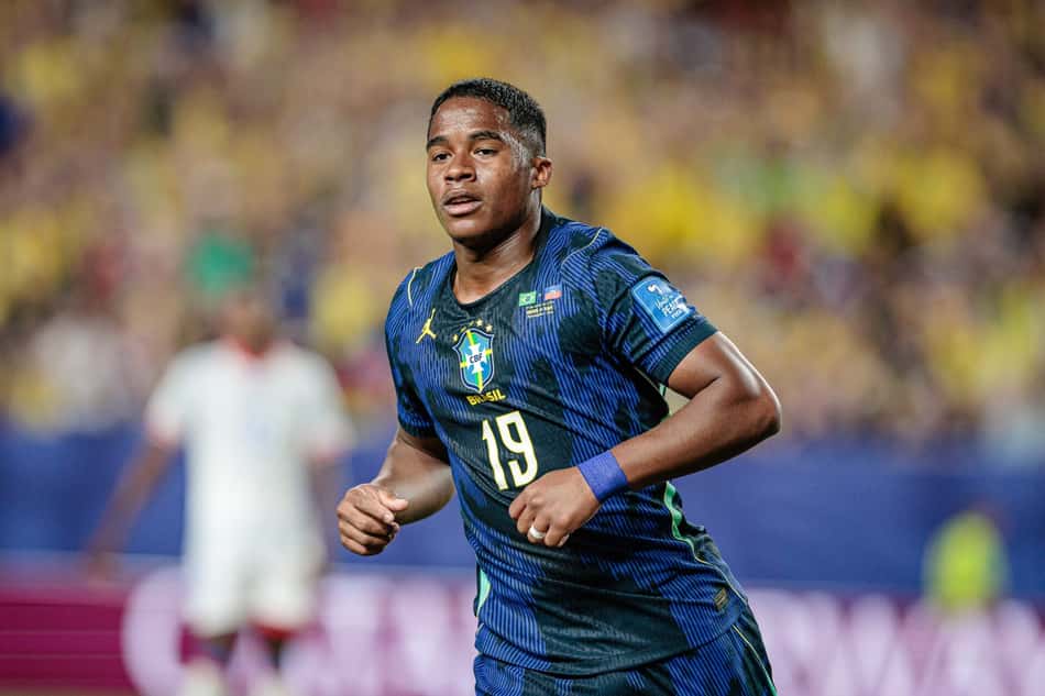 Endrick teve atuação discreta contra o Haiti