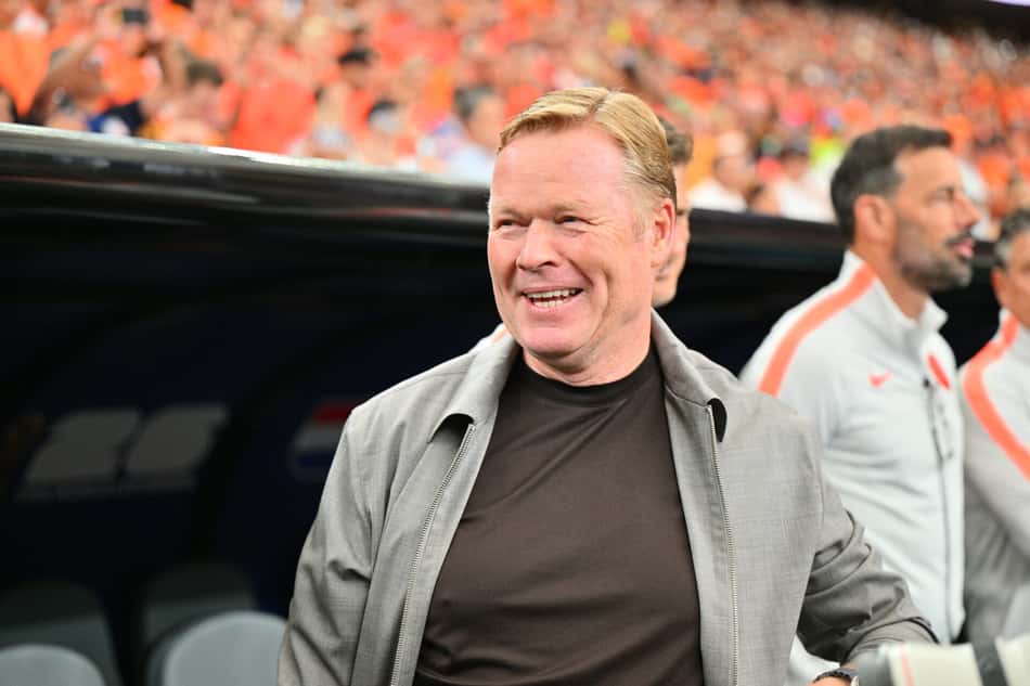 Ronald Koeman, técnico da Holanda (Foto: EFE/EPA/SAM WASSON)