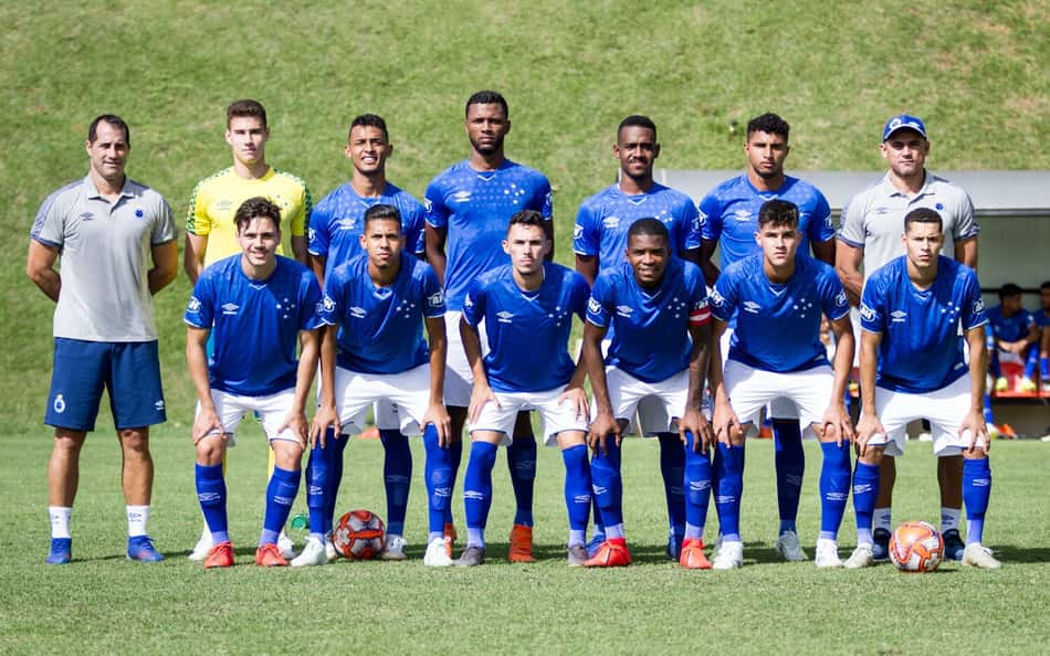 Sub-20 do Cruzeiro em 2019 (Foto: Gustavo Aleixo/Cruzeiro)
