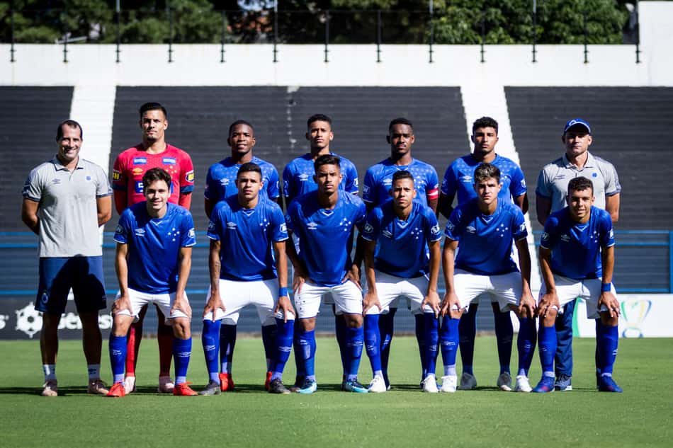 Sub-20 do Cruzeiro em 2019 (Foto: Gustavo Aleixo/Cruzeiro)