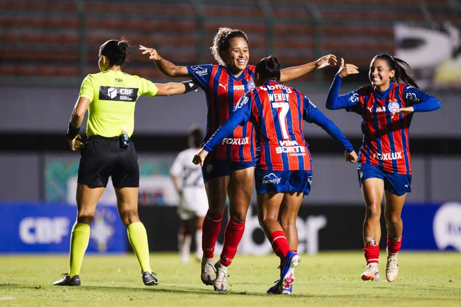 Bahia está na zona de classificação do Brasileirão Feminino. (Foto: Letícia Martins/EC Bahia)