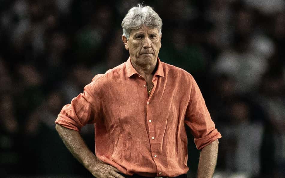Renato Gaúcho na partida entre Vasco e Coritiba (Foto: Matheus Lima/Vasco)