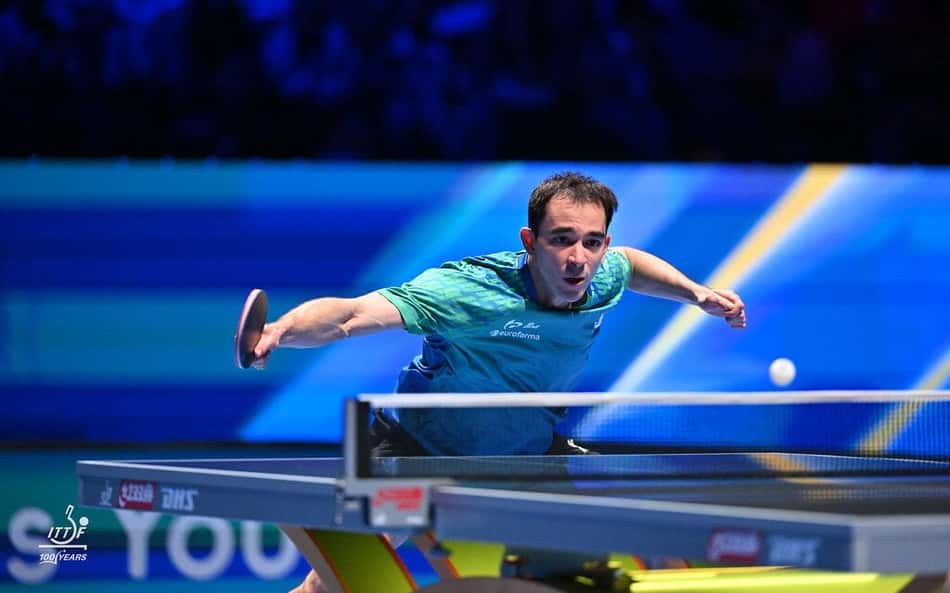 Hugo Calderano na final do WTT da Eslovênia: veja horário e onde assistir