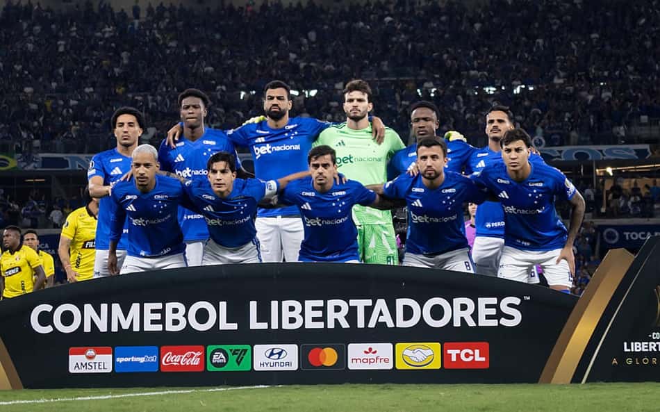 Cruzeiro está nas oitavas da Libertadores (Foto: Gustavo Aleixo/Cruzeiro)
