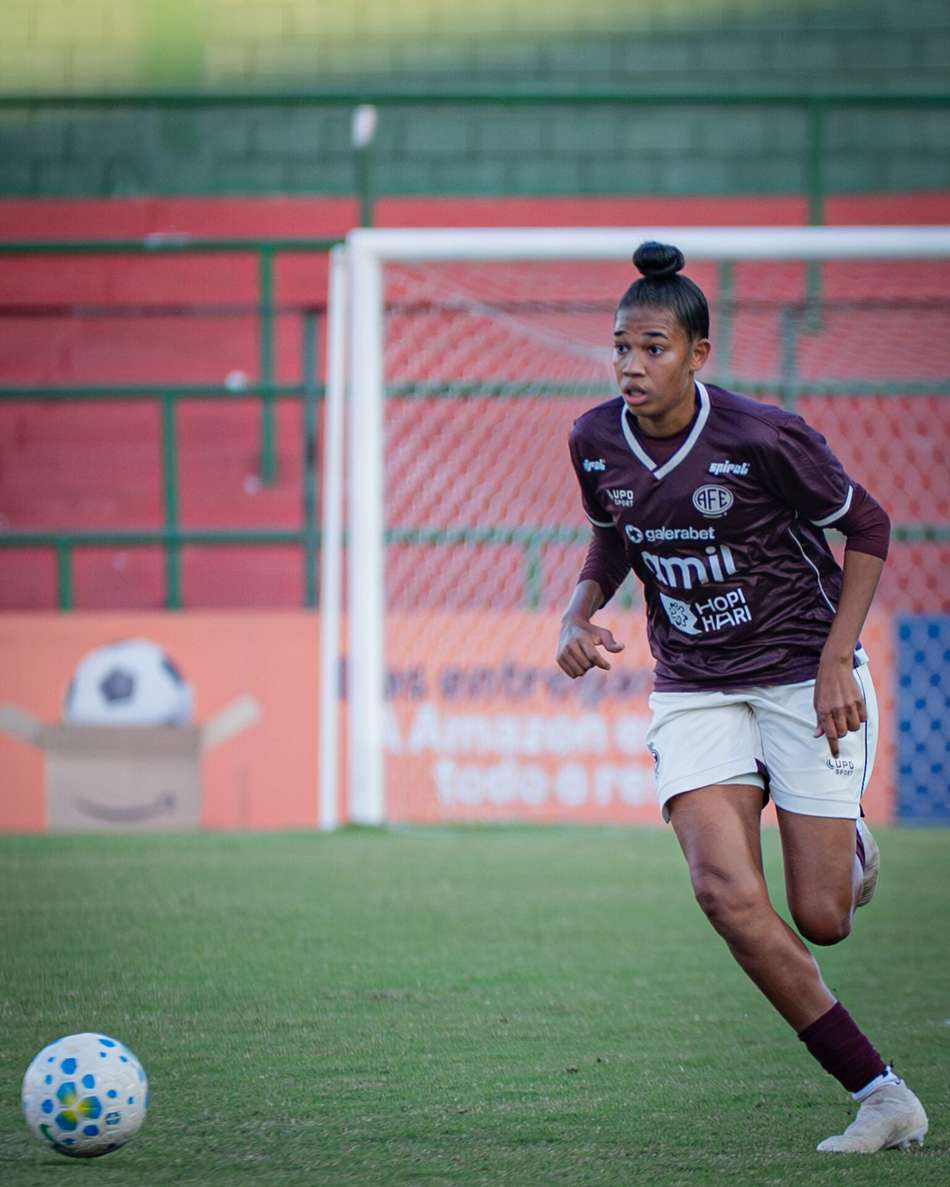 Monique, da Ferroviária, em ação pela Copa do Brasil Feminina. (Rafael Zocco/Ferroviária)