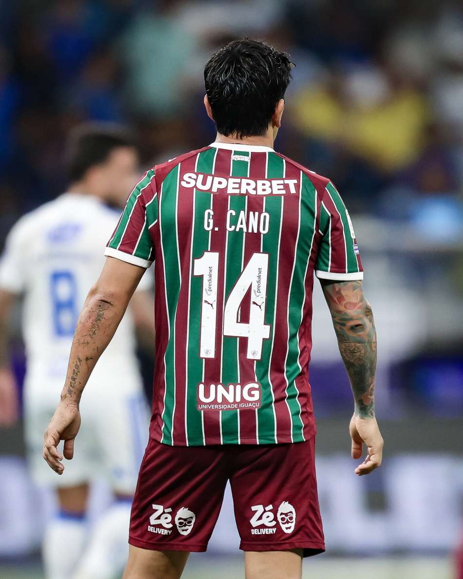 Cano em ação pelo Fluminense na partida contra o Cruzeiro (Foto: Marcelo Gonçalves/ Fluminense FC)
