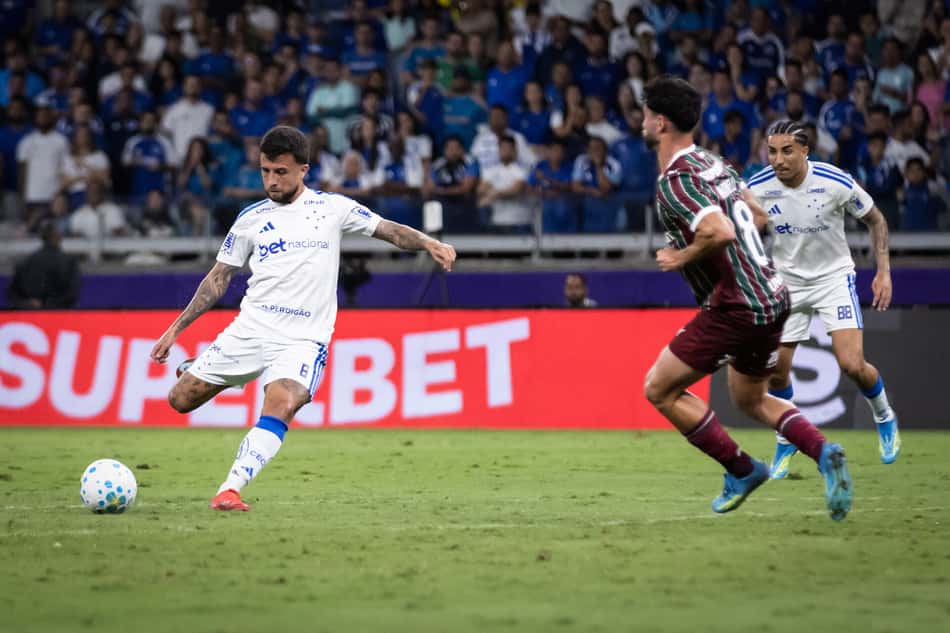 Cruzeiro x Fluminense, no Mineirão (Foto: Gustavo Aleixo/Cruzeiro) 