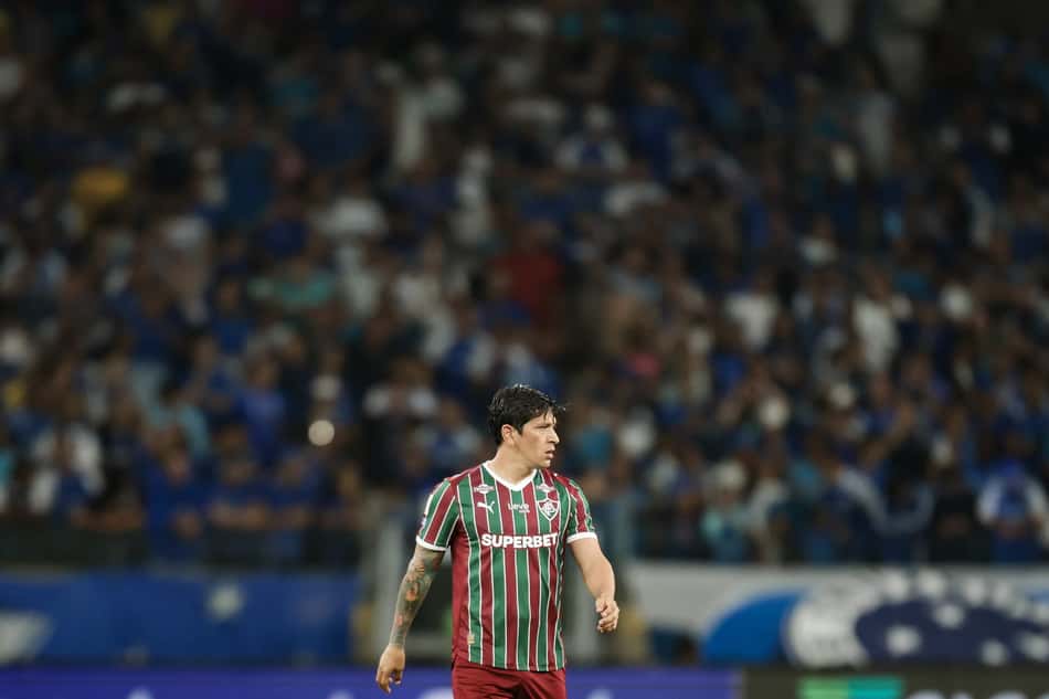 Cano em ação pelo Fluminense na partida contra o Cruzeiro (Foto: Marcelo Gonçalves/ Fluminense FC)