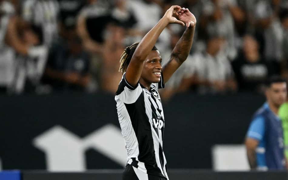 Danilo comemorando gol pelo Botafogo (Foto: Mauro Pimentel / AFP)