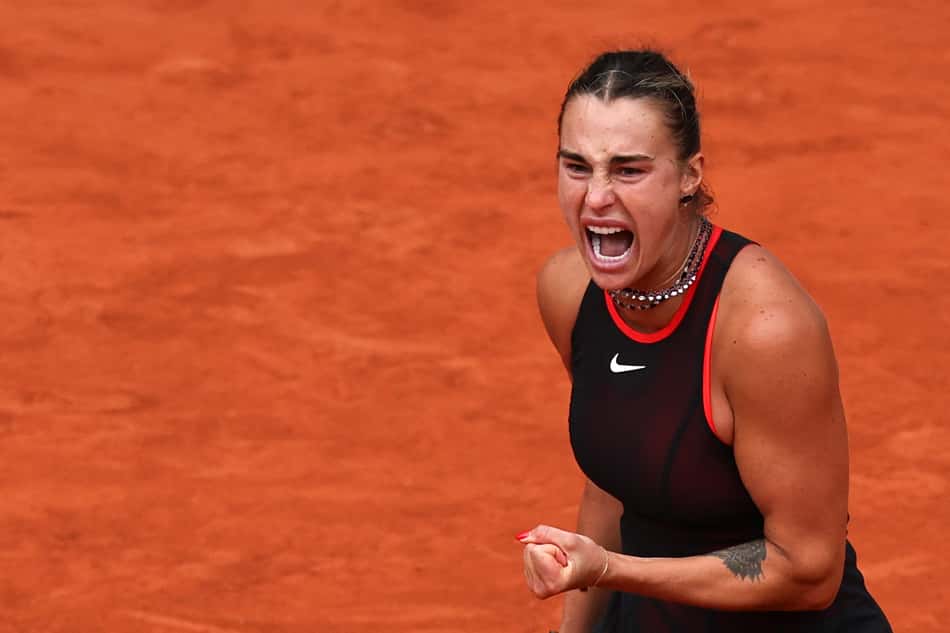 Aryna Sabalenka protestou por mudanças nas premiações dos Grand Slams em Roland Garros 