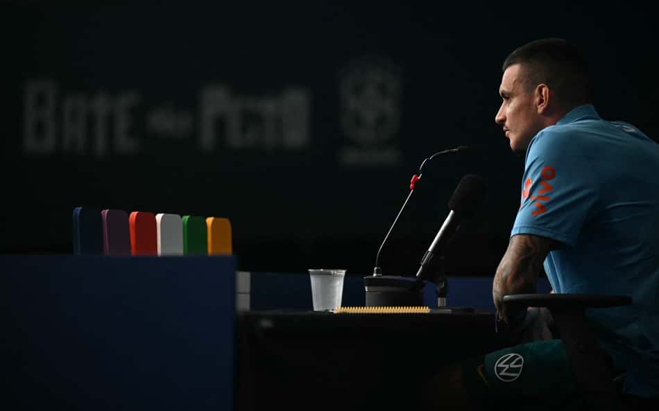 Ibañez, zagueiro da Seleção Brasileira - coletiva de imprensa - Copa do Mundo