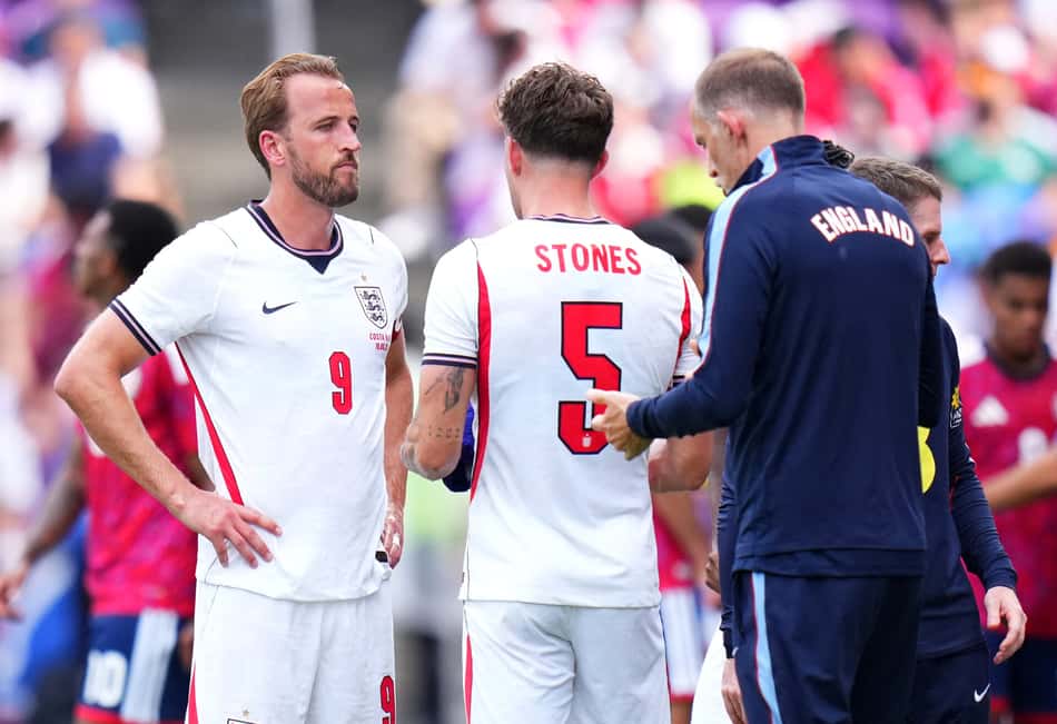 Harry Kane em ação pela Inglaterra (Foto: Rich Storry / GETTY IMAGES NORTH AMERICA / Getty Images via AFP)