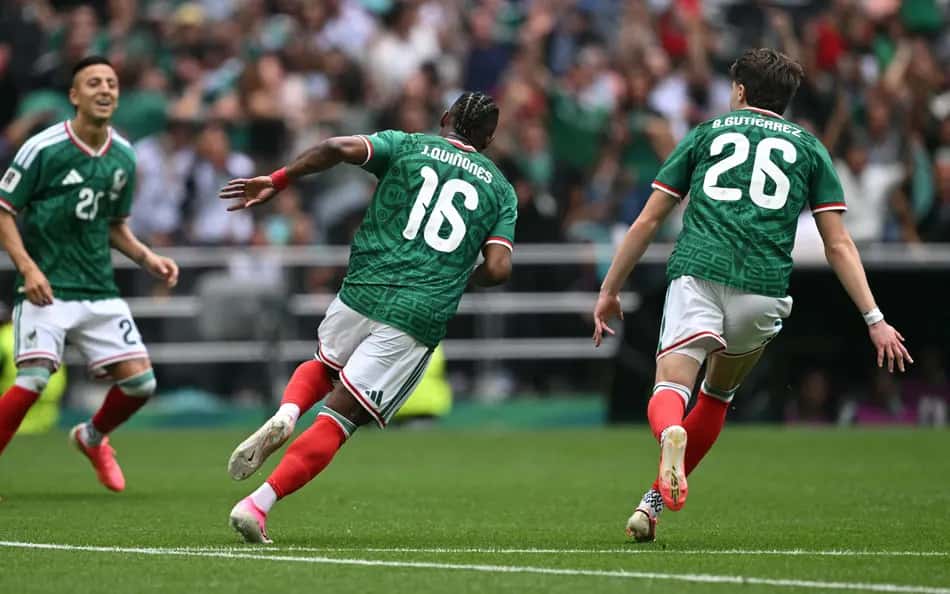 Quiñones marcou o primeiro gol da Copa do Mundo de 2026 (Foto: Yuri CORTEZ / AFP))