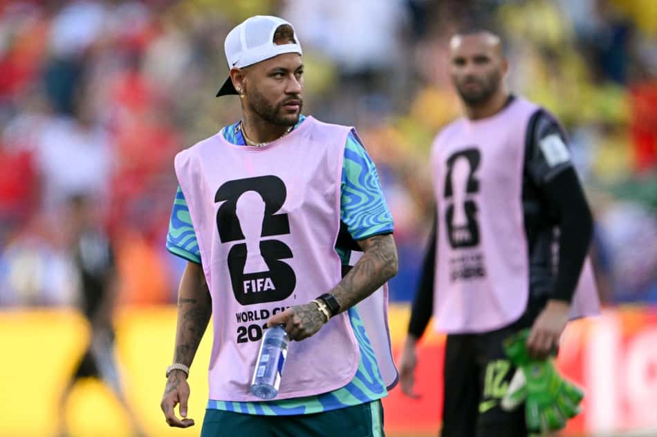 Ausência de Neymar durante treino com bola da Seleção Brasileira repercute, (Foto: Mauro PIMENTEL / AFP)