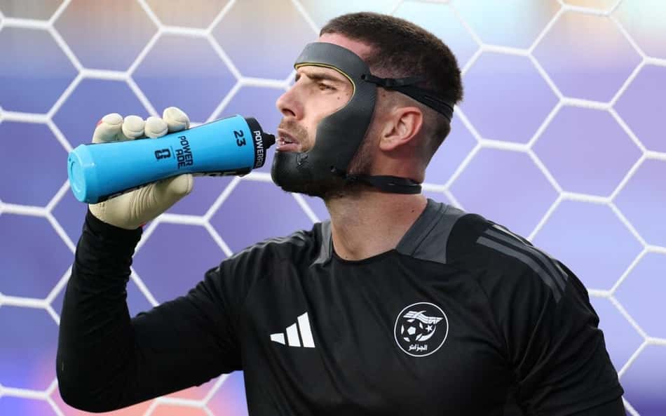 Saiba por que Luca Zidane joga de máscara contra a Argentina