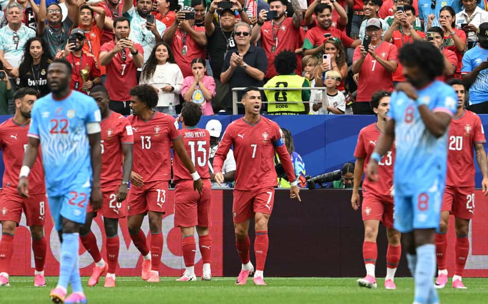 Dê suas notas: Portugal estreia com tropeço diante da RD Congo na Copa