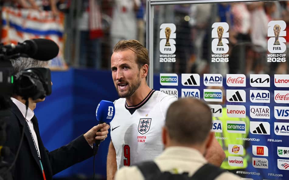 Harry Kane entra na luta pela artilharia da Copa do Mundo (Foto: Paul ELLIS / AFP)