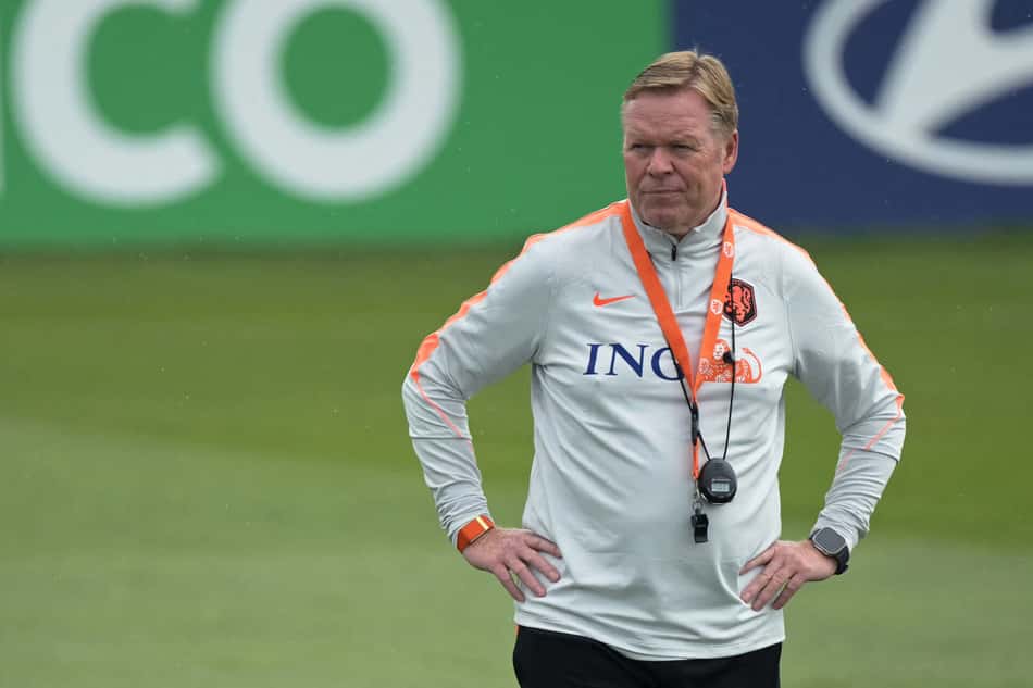 Ronald Koeman, técnico da Holanda (Foto: Juan Mabromata/AFP)