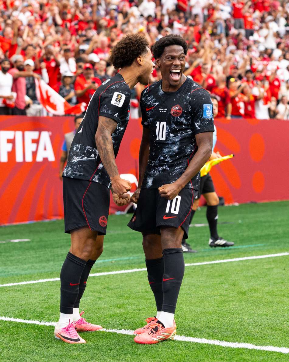 Jonathan David, pelo Canadá, na Copa do Mundo de 2026
