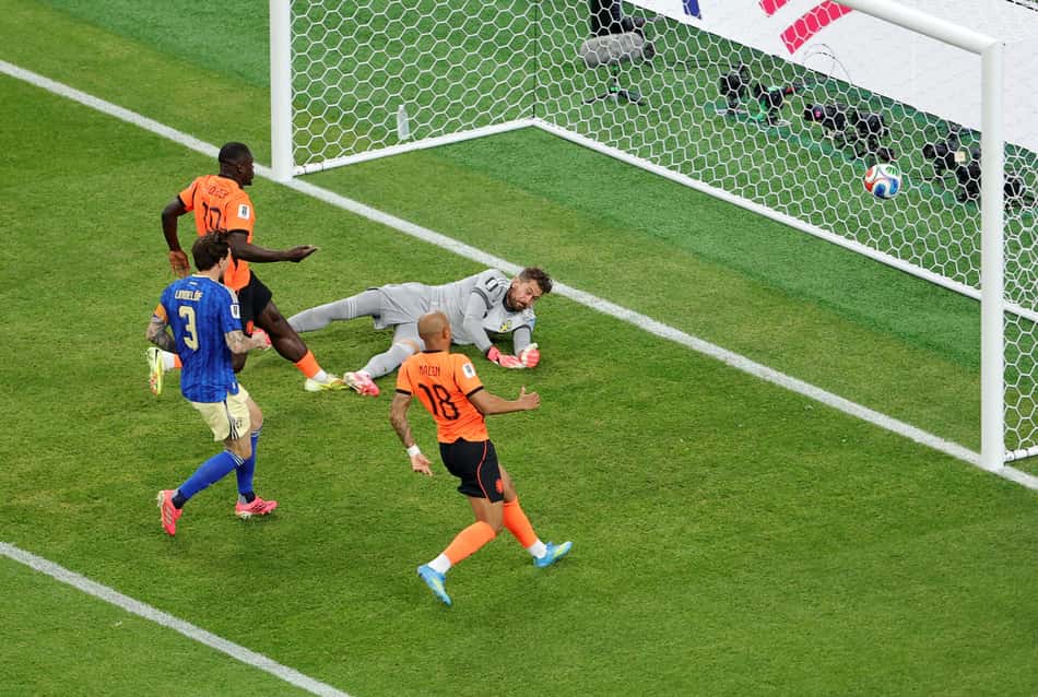 Brobbey marcou dois gols diante da Suécia (Foto: Alex Slitz / Getty Images North America / Getty Images via AFP)