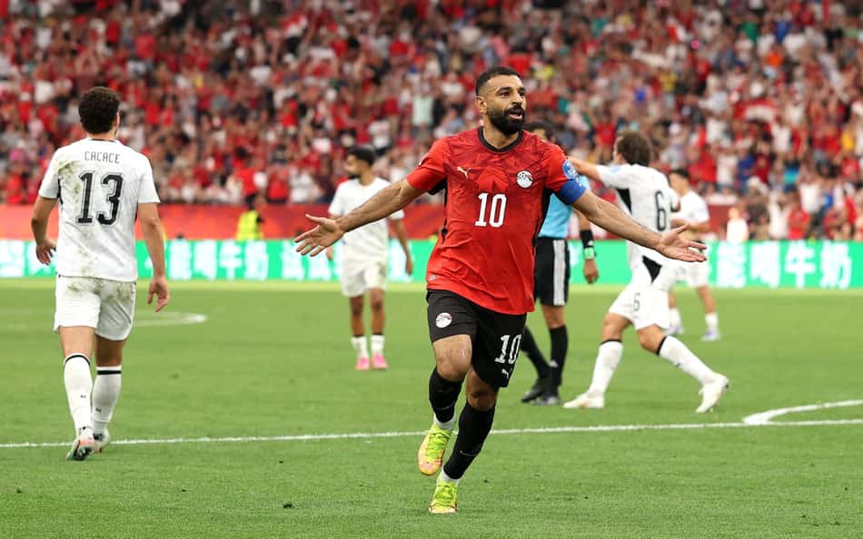 O Egito venceu a Nova Zelândia na Copa do Mundo (Foto: Fran Santiago/Getty Images/AFP)