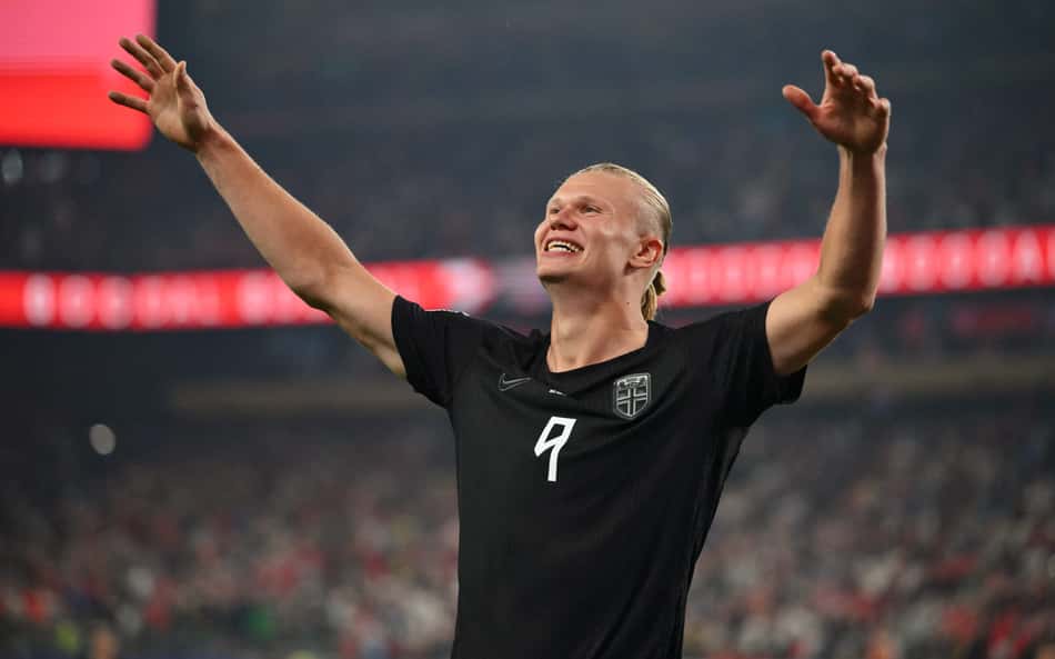 Haaland supera Rekdal e se torna o maior artilheiro da Noruega na Copa do Mundo