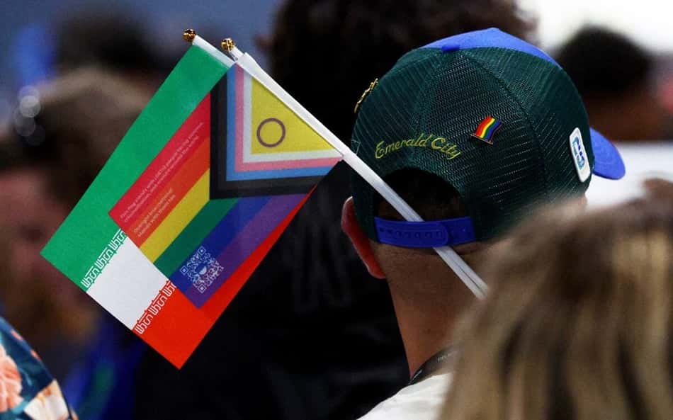 Manifestações do orgulho LGBT marcam Egito x Irã: veja imagens