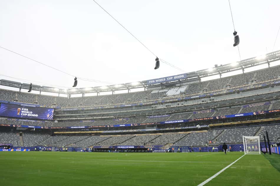 Estádio de Nova York/Nova Jersey, que será palco da grande final da Copa do Mundo
