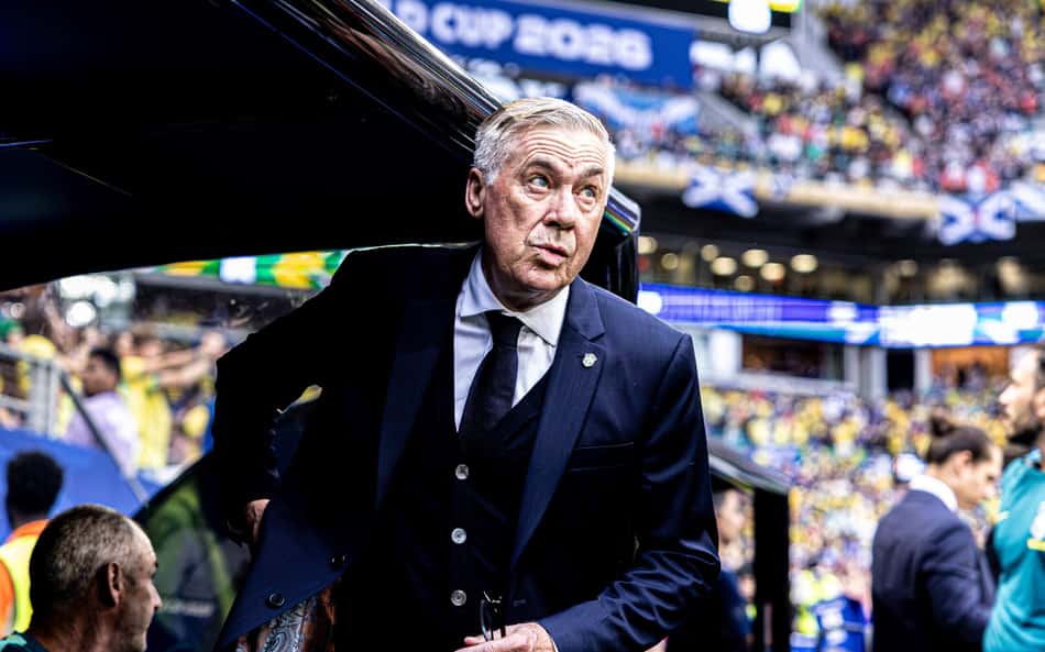 Decisão de Ancelotti para Brasil x Japão repercute: 'Não é possível'