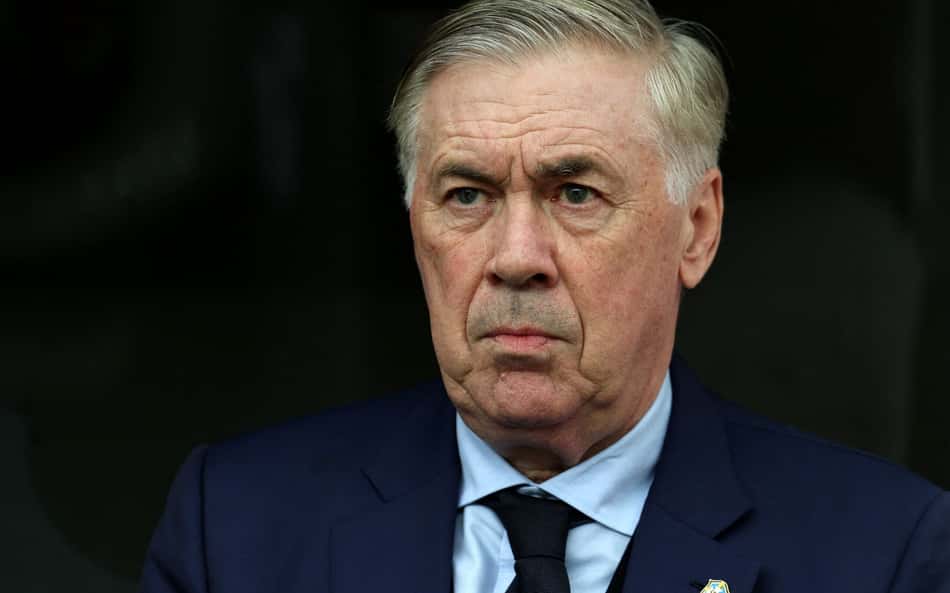 Carlo Ancelotti, treinador da Seleção Brasileira (Foto: FRANCK FIFE/AFP)