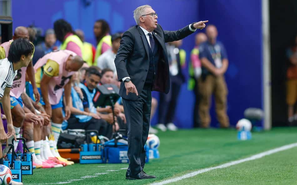 Ancelotti exalta Bruno Guimarães, explica Neymar e cobra evolução