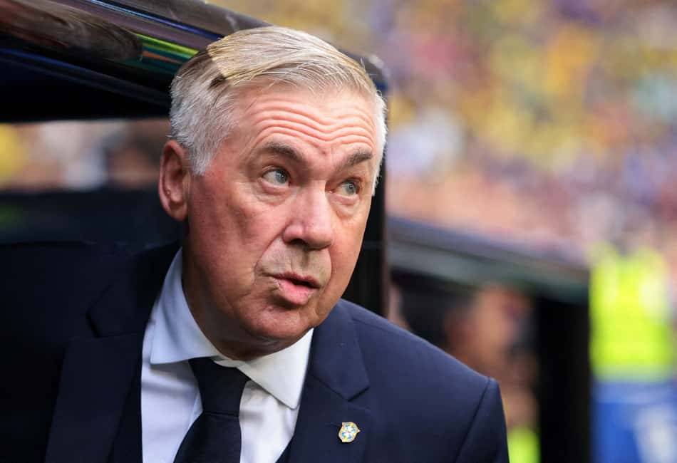 Carlo Ancelotti comanda o Brasil contra o Japão